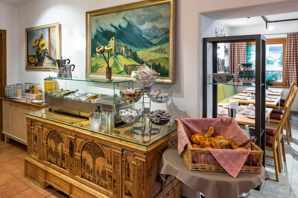 Frühstücksbuffet im Hotel Bergland in Sillian